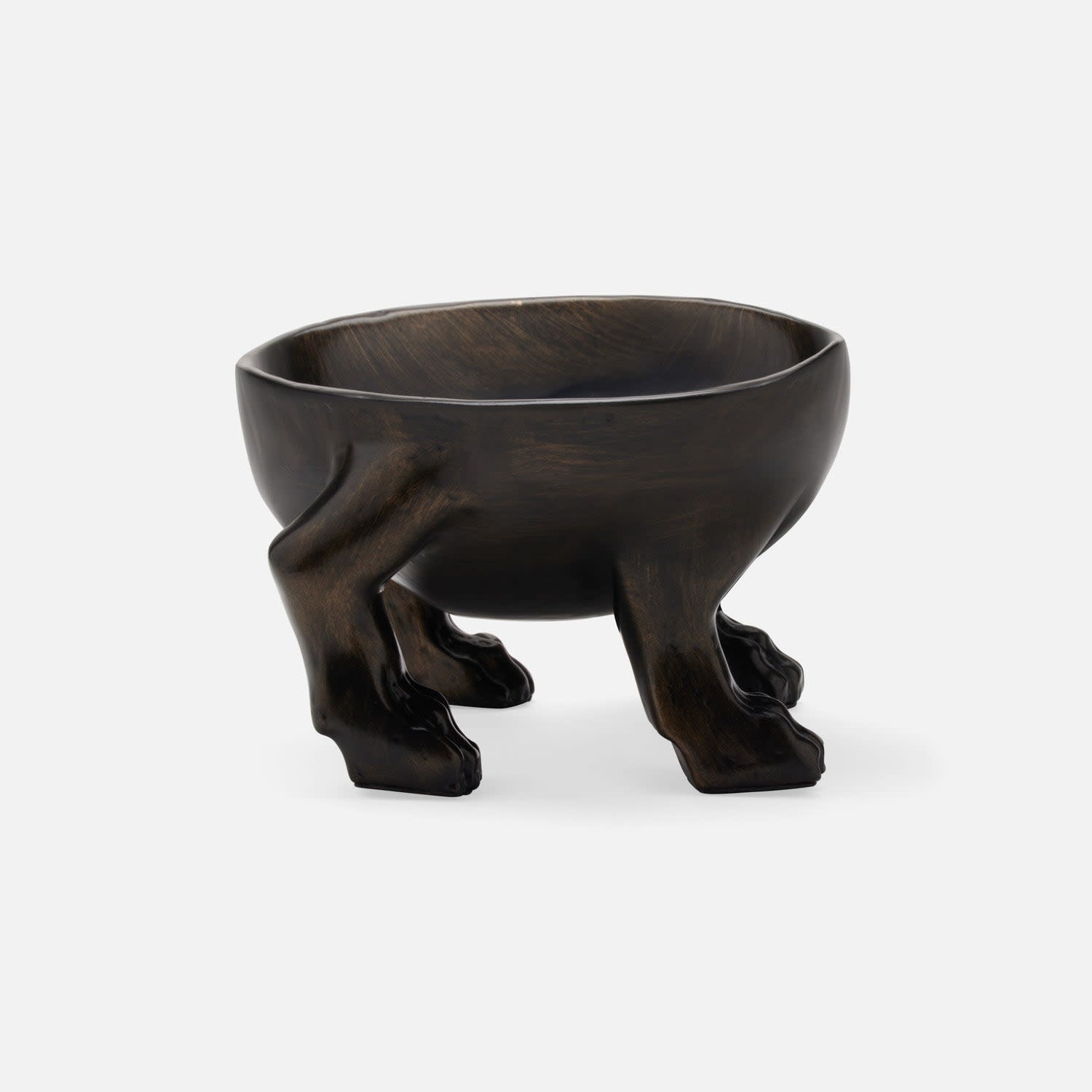 Made Goods Roman Bowl Small Antiqued Bronze Resin