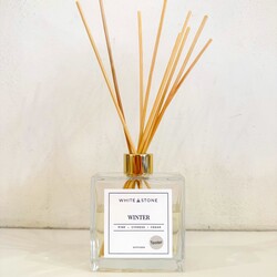 White Stone Candles White Stone Reed Diffuser Winter