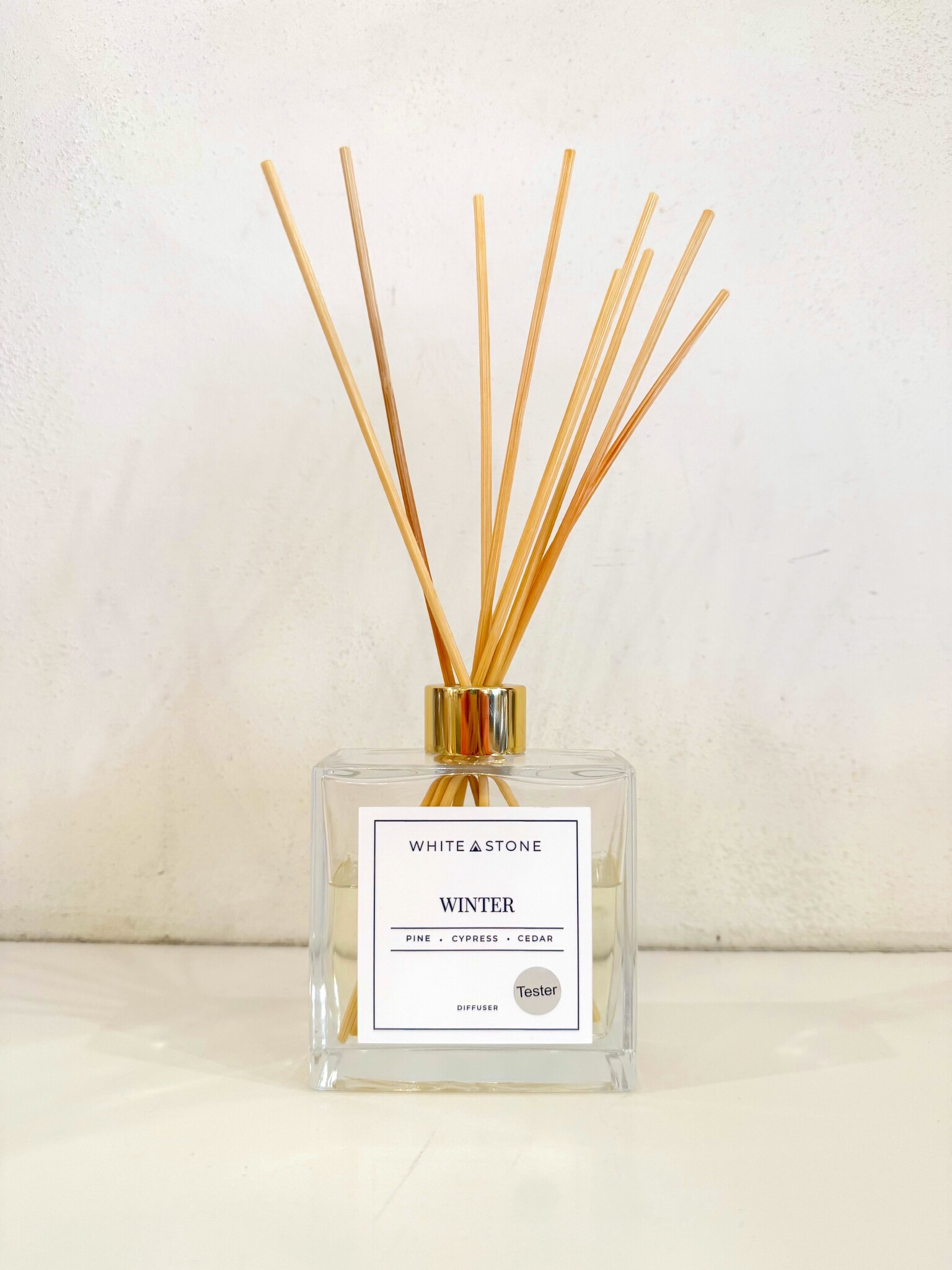 White Stone Candles White Stone Reed Diffuser Winter