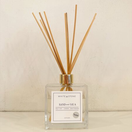 White Stone Candles White Stone Reed Diffuser Sand & Sea