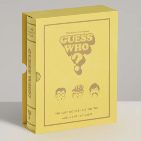 WS Game Company Guess Who Vintage Bookshelf Edition 
