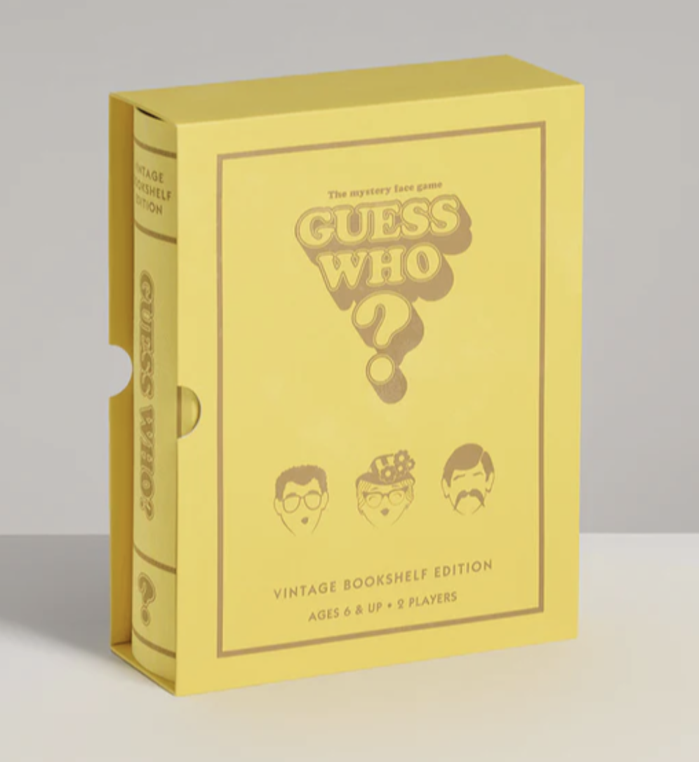 WS Game Company Guess Who Vintage Bookshelf Edition
