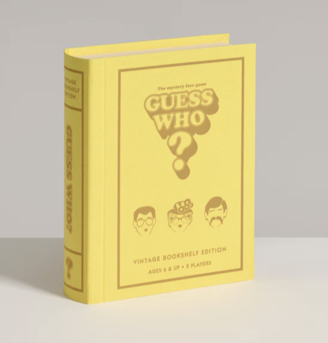 WS Game Company Guess Who Vintage Bookshelf Edition