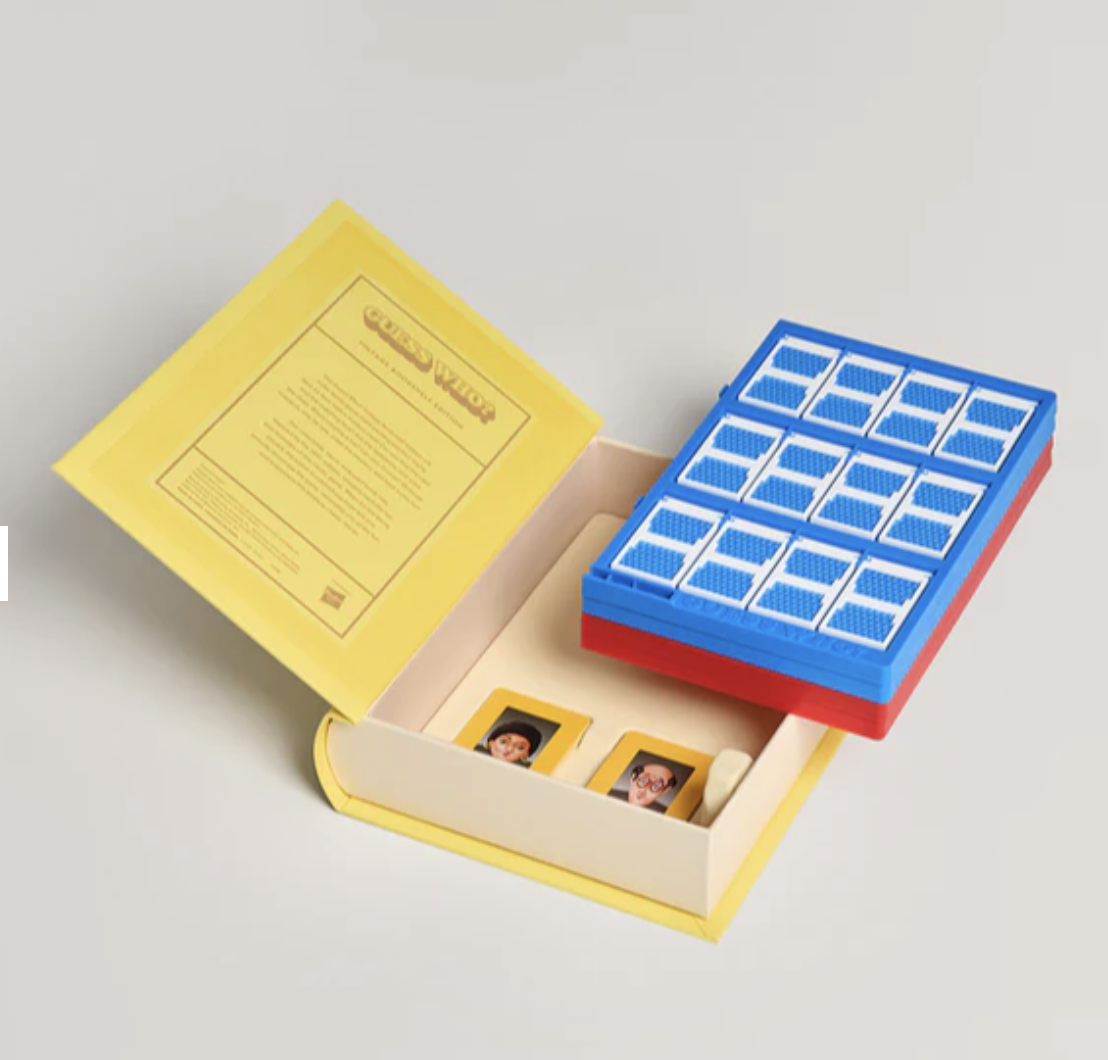 WS Game Company Guess Who Vintage Bookshelf Edition