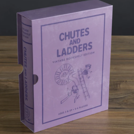 WS Game Company Chutes & Ladders Vintage Bookshelf Edition 