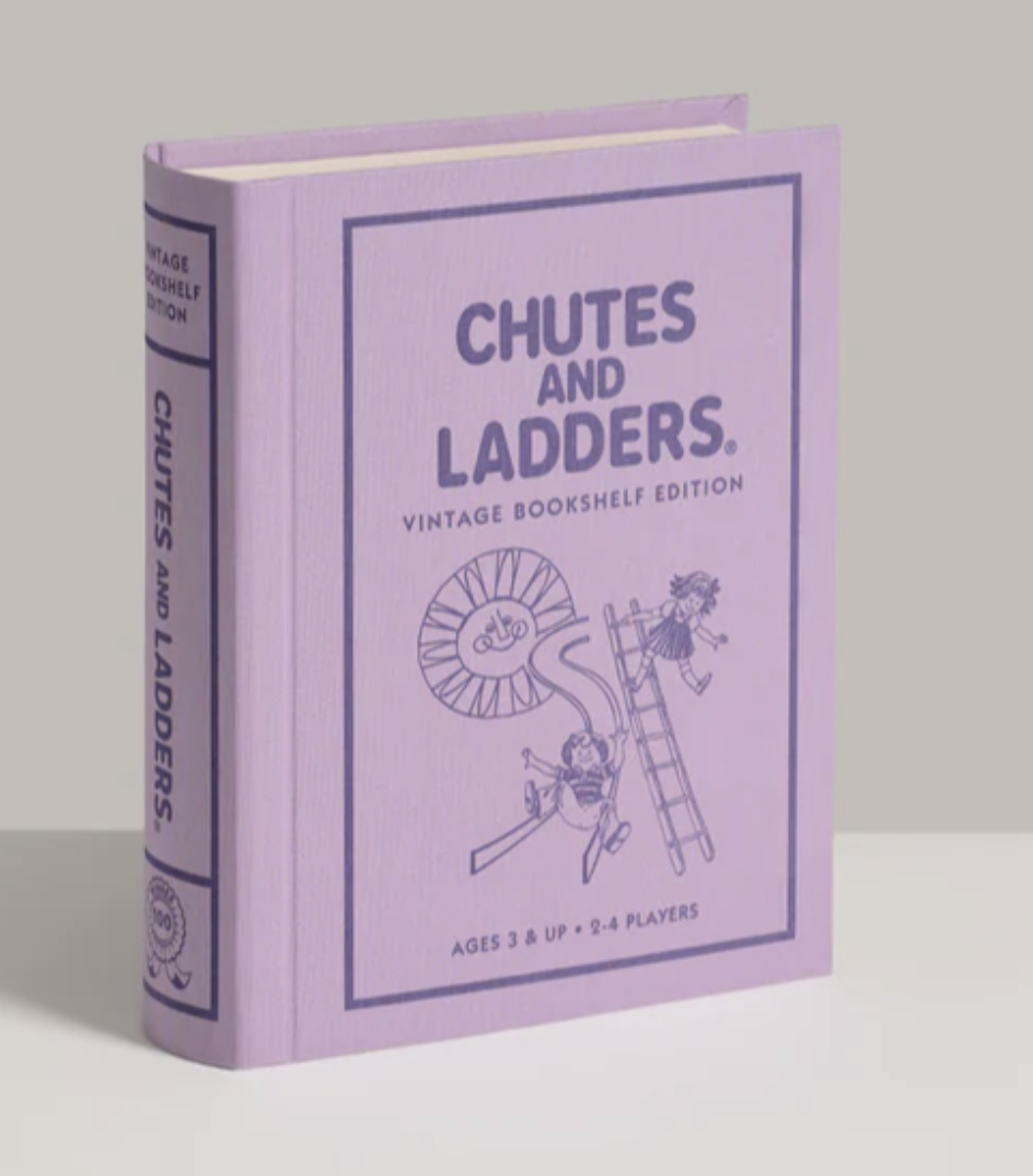 WS Game Company Chutes & Ladders Vintage Bookshelf Edition
