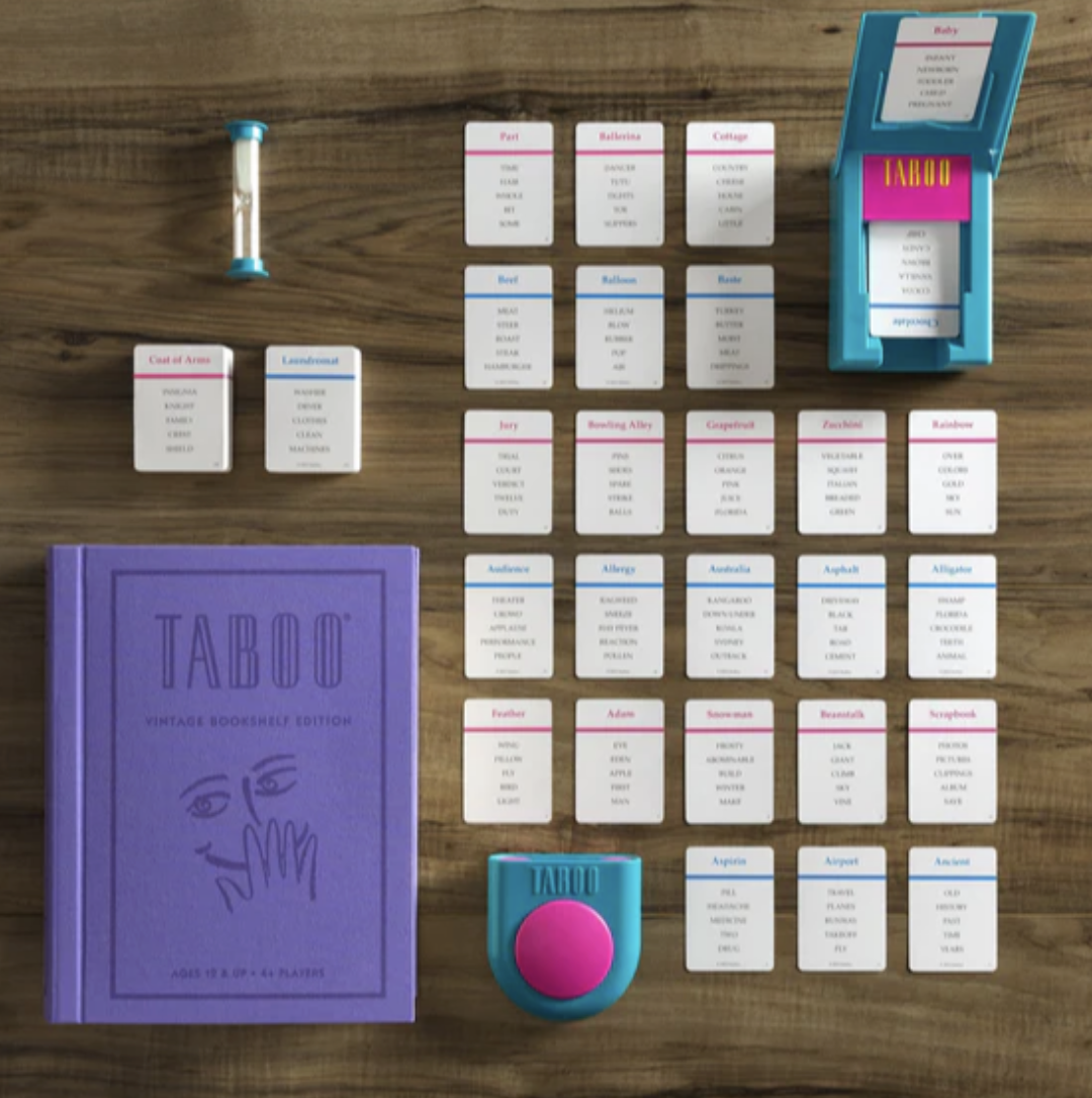 WS Game Company Taboo Vintage Bookshelf Edition 