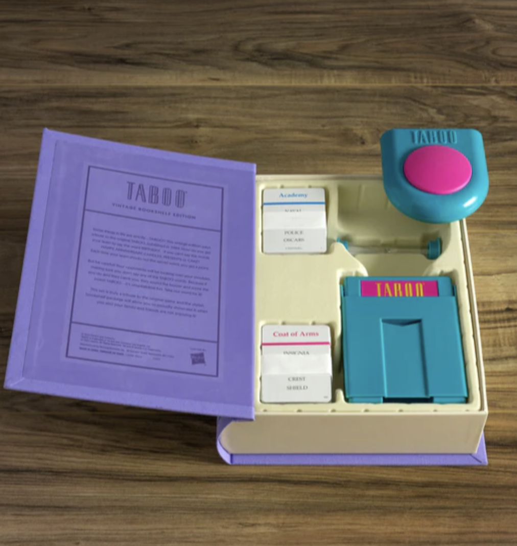 WS Game Company Taboo Vintage Bookshelf Edition 