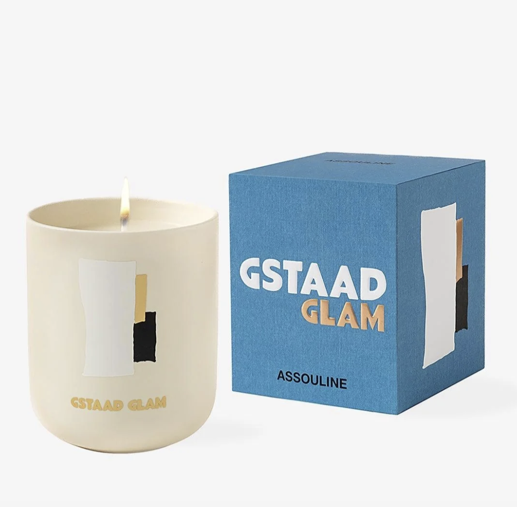 Assouline Gstaad Glam - Travel From Home Candle