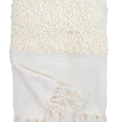 Pom Pom at Home Murphy Oversized Throw 60x90 Ivory