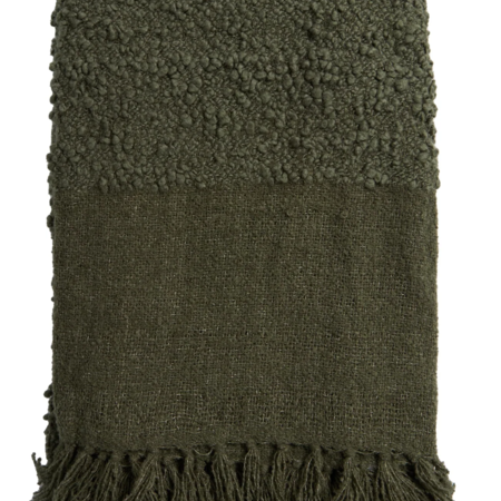 Pom Pom at Home Murphy Oversized Throw 60x90 Moss