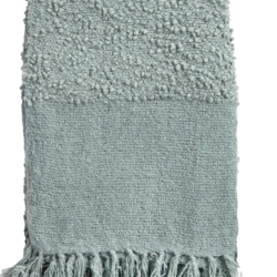 Pom Pom at Home Murphy Oversized Throw 60x90 Seaglass