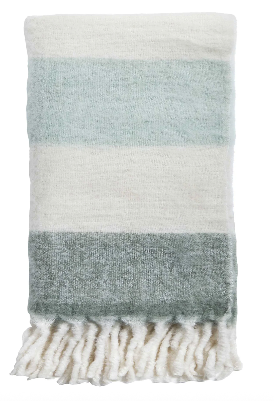 Pom Pom at Home Whistler Throw Moss