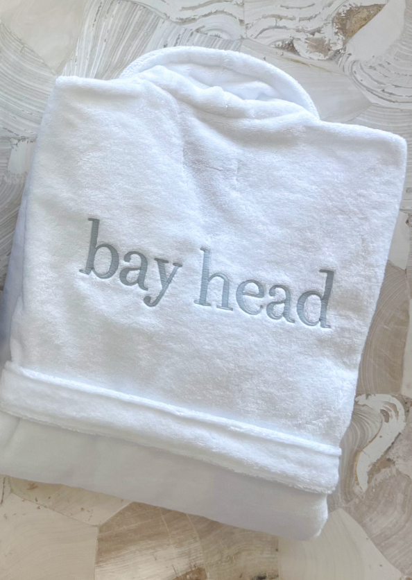 Matouk Bay Head Bath Robe White