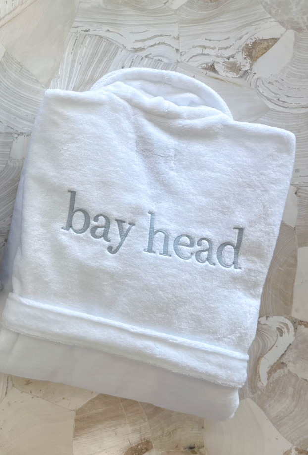 Matouk Bay Head Bath Robe White
