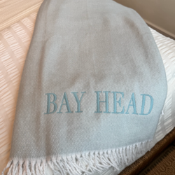 Matouk Bay Head Pezzo Throw Pool