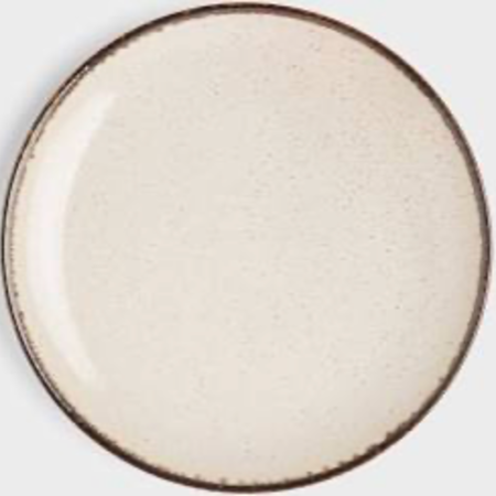 Blue Pheasant AMAYA, Speckled Ivory Salad/Dessert Plate