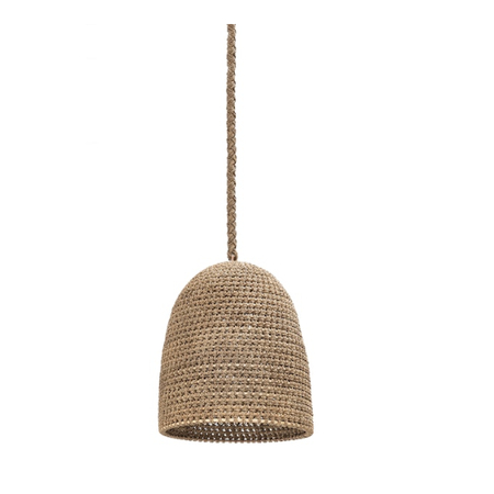 Palecek Green Oaks Pendant Natural 15.5"D X 18.25"H + 60"ROPE