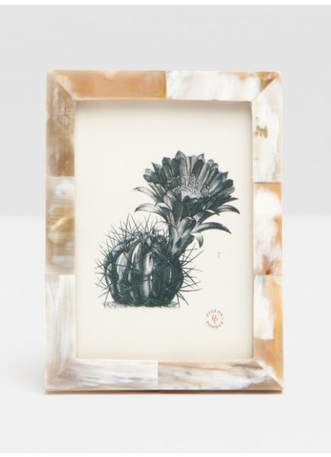 Pigeon & Poodle ESSEN, Natural, Frame, 5"x7", Horn