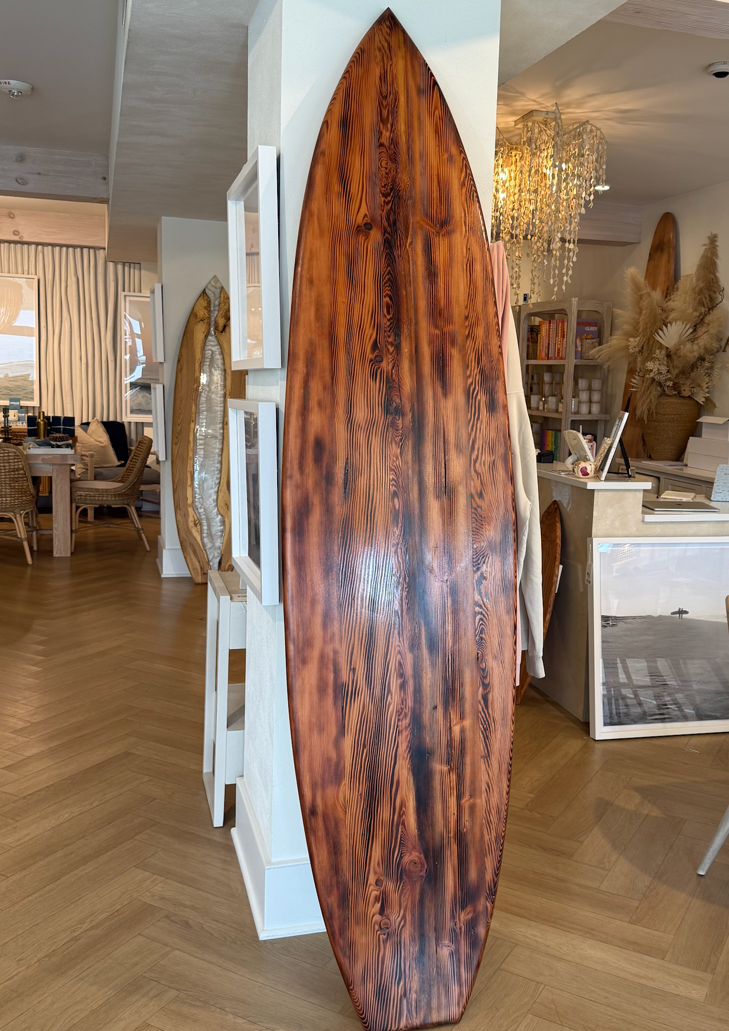 Chuck Romer Reclaimed Bay Head Fir Wood Board 82" x 21.5"