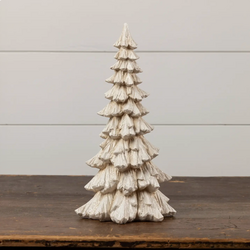 Ragon House 15" Glittered Cream Tree