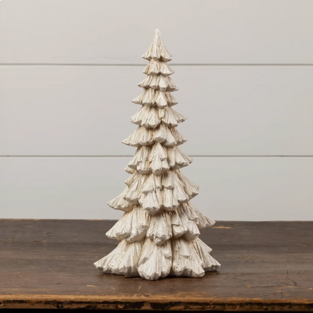 Ragon House 15" Glittered Cream Tree
