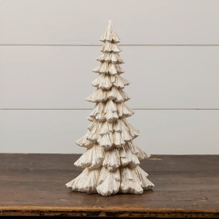 Ragon House 15" Glittered Cream Tree