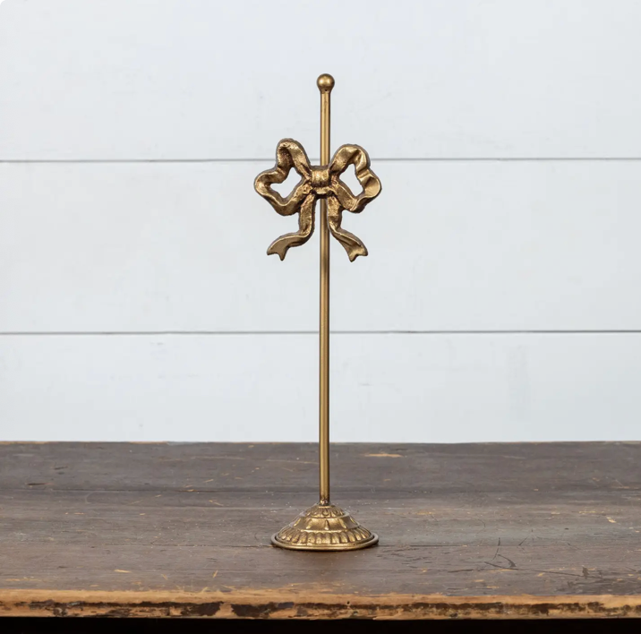 Ragon House 15" Gold Wreath Bow Stand