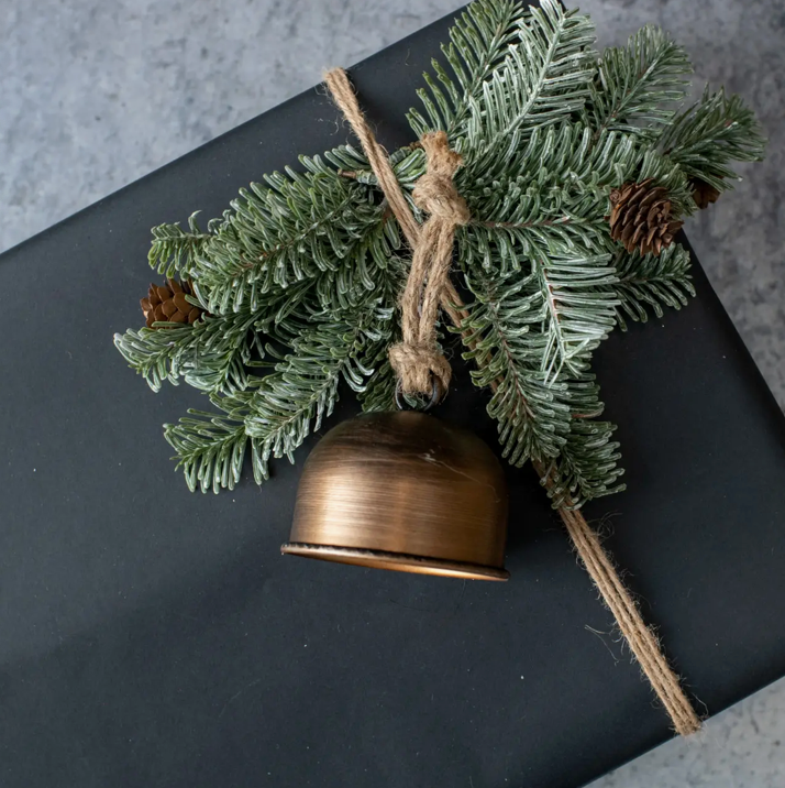 Ragon House 2.5" Bronze Riley Bell Ornament