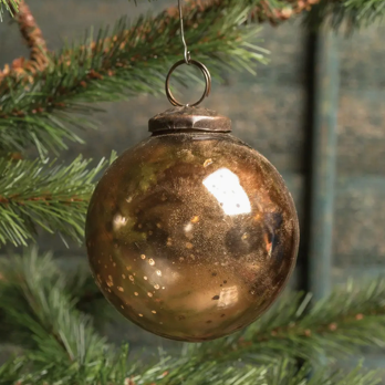 Ragon House 3" Bronze Kugel Ornament