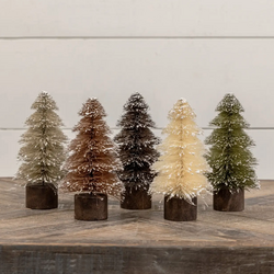 Ragon House 7" Snowy Neutral Tree