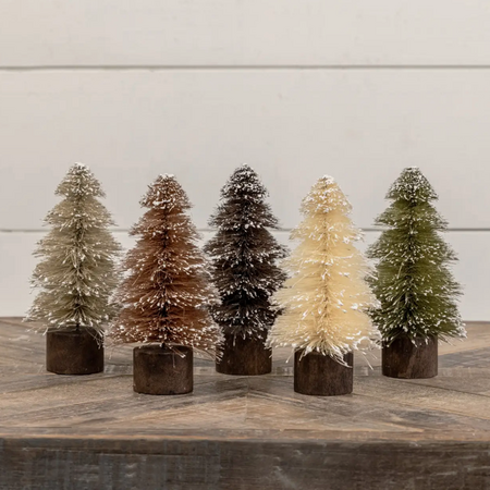 Ragon House 7" Snowy Neutral Tree