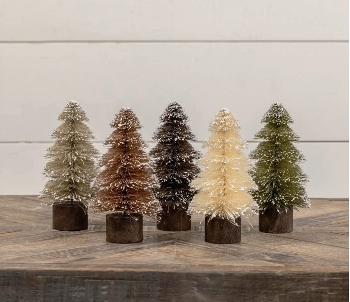 Ragon House 7" Snowy Neutral Tree