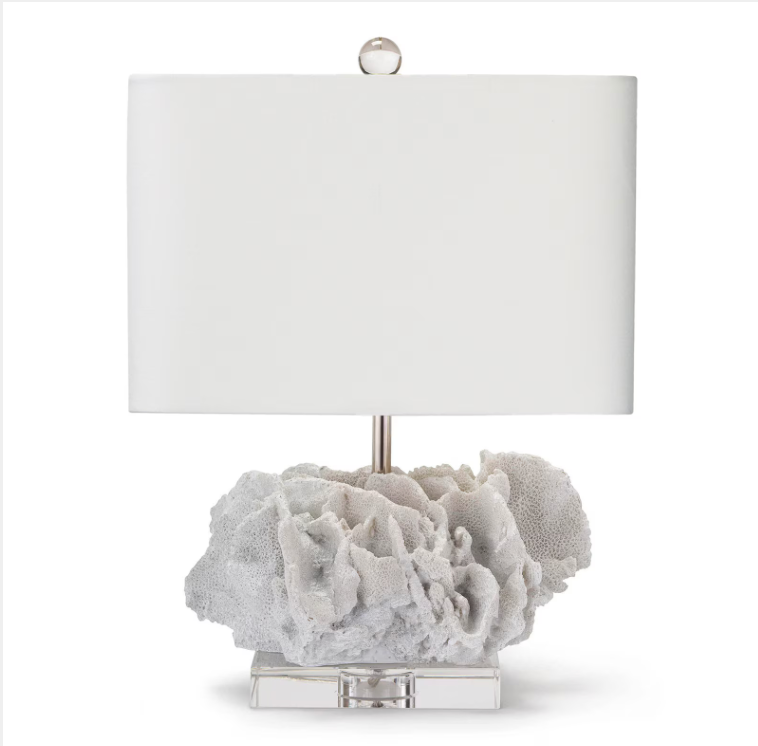 Regina Andrew Caribbean Coral Table Lamp Height: 17 Width: 12 Depth: 7