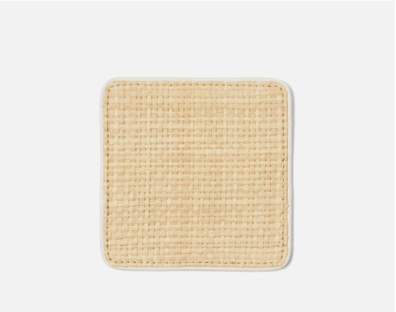 Blue Pheasant KENNETH, Natural/White, Set of 6 Coasters