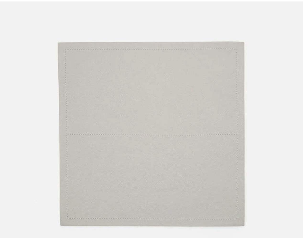 Blue Pheasant Evan Light Gray, Square Placemat