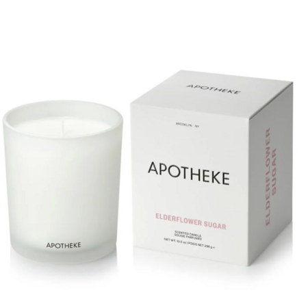 Apotheke Co. Signature Candle Elderflower Sugar