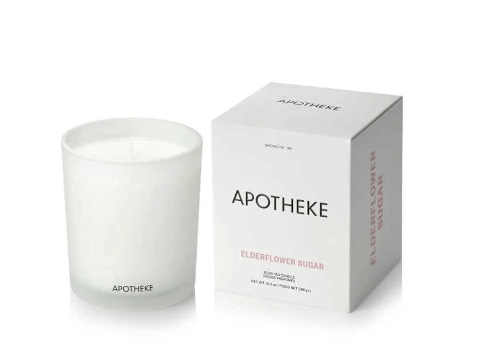 Apotheke Co. Signature Candle Elderflower Sugar