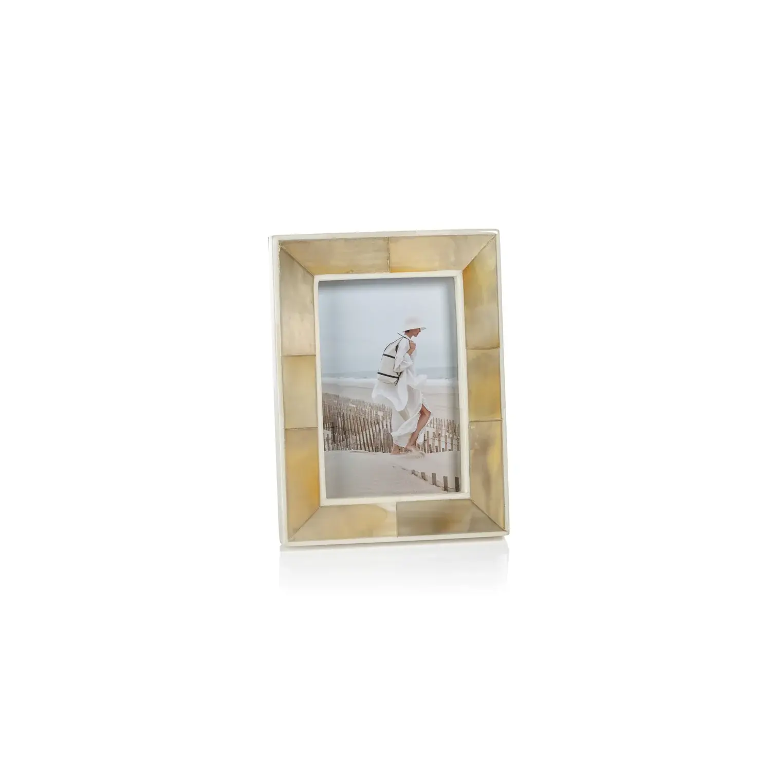 Zodax Natural Horn and Bone Photo Frame - 5x7