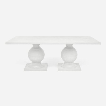 Made Goods Cyril Indoor/Outdoor Reconstituted Stone Dining Table - 72"Lx42"W