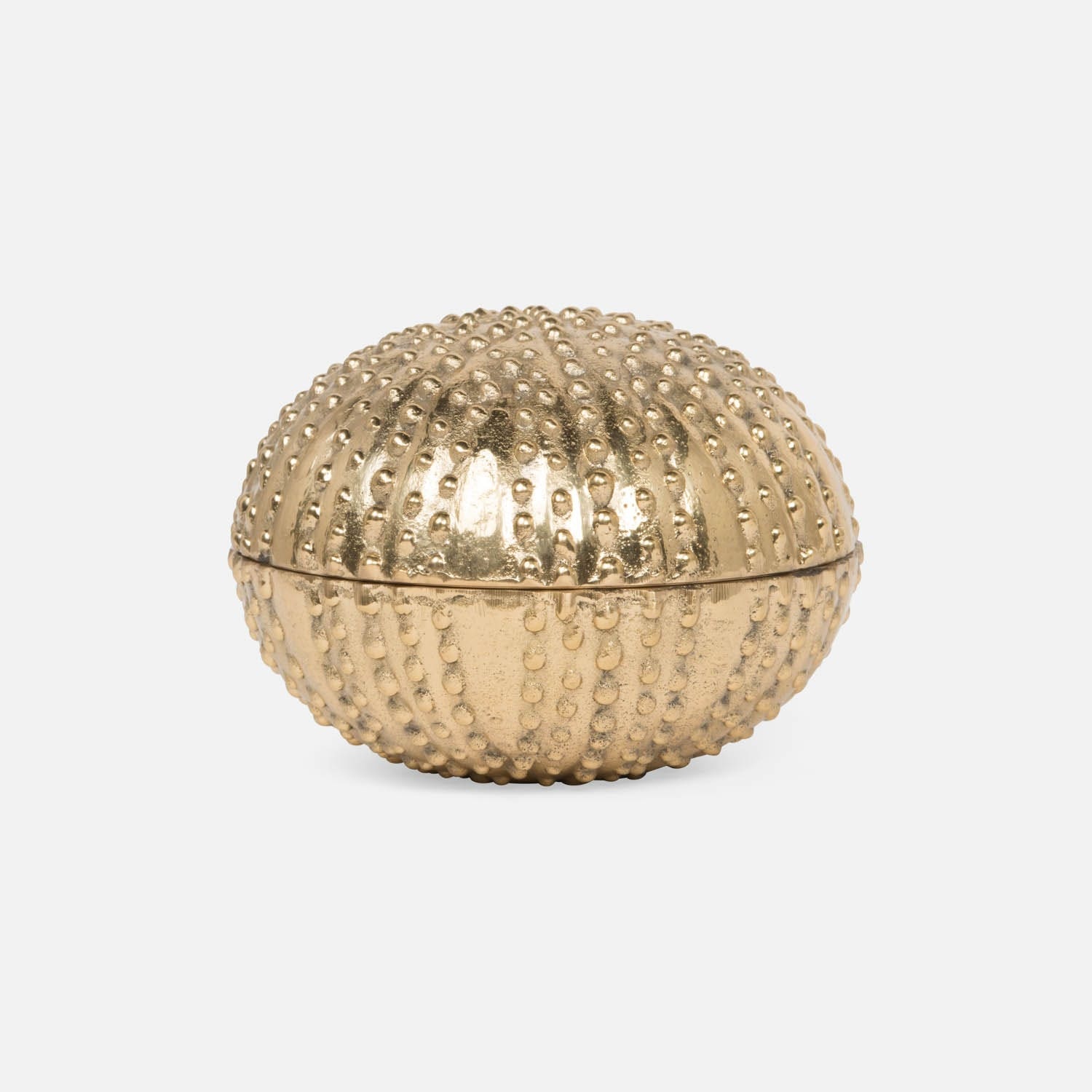 Made Goods Obelia Large Canister Gold Brass 6x4.5