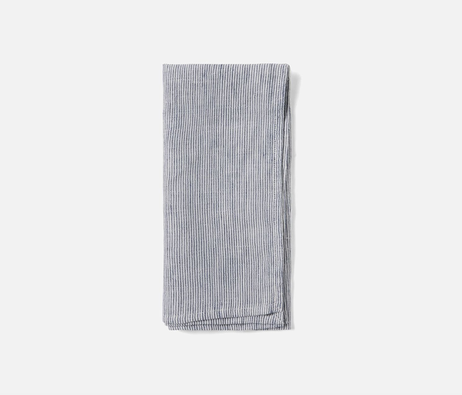 Blue Pheasant Saunton Navy/White Pinstripe Napkin Set of 4