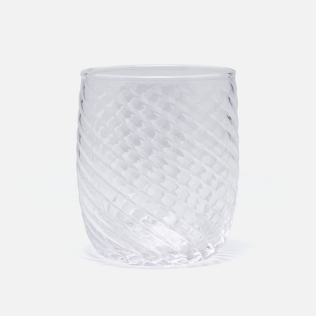 Blue Pheasant Florence Clear Swirled Tumbler