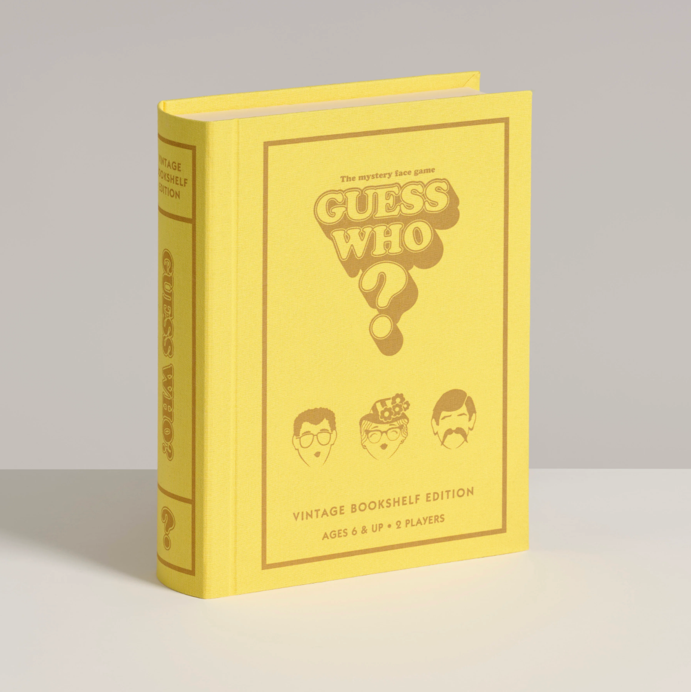 WS Game Company Guess Who Vintage Bookshelf Edition 