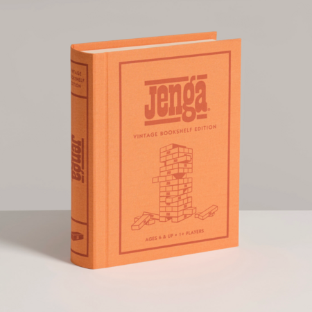 WS Game Company Jenga Vintage Bookshelf Edition 