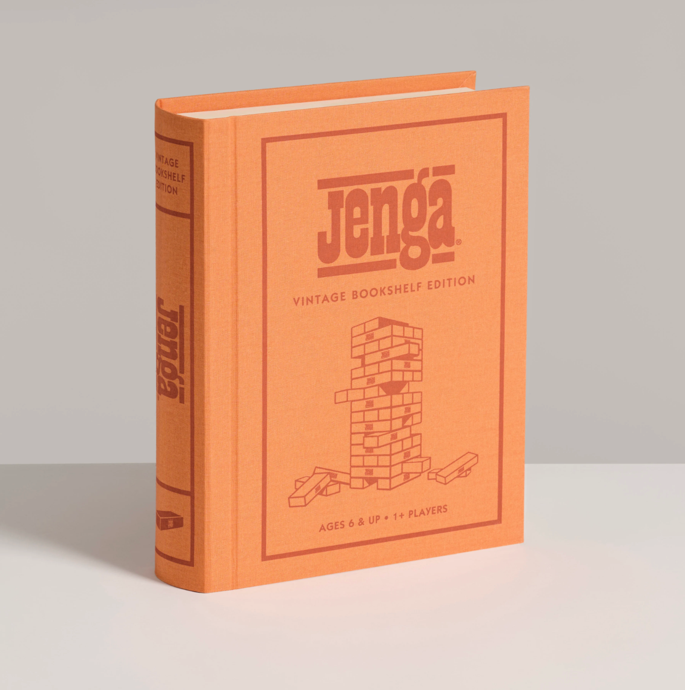 WS Game Company Jenga Vintage Bookshelf Edition 