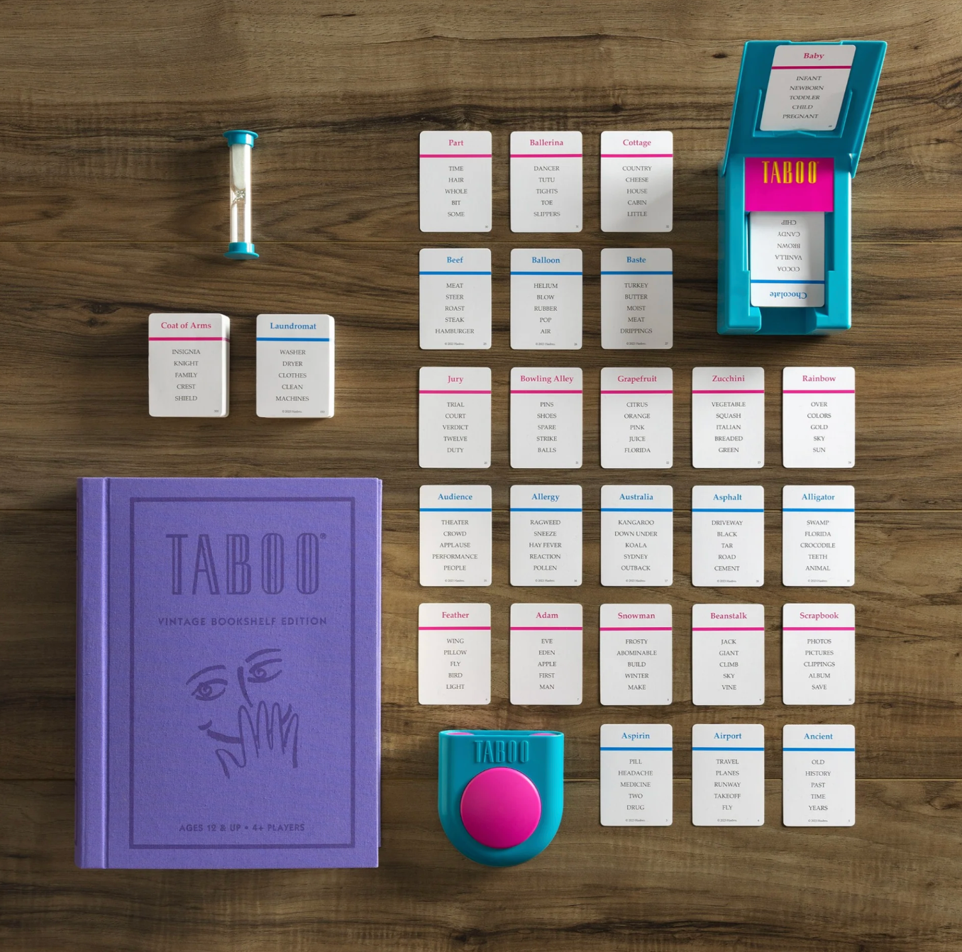 WS Game Company Taboo Vintage Bookshelf Edition