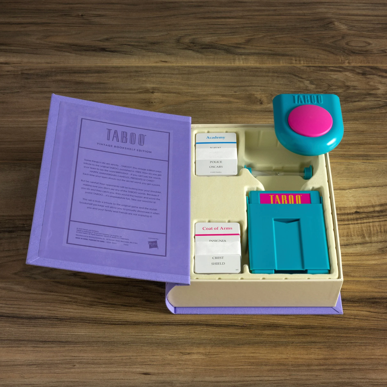 WS Game Company Taboo Vintage Bookshelf Edition
