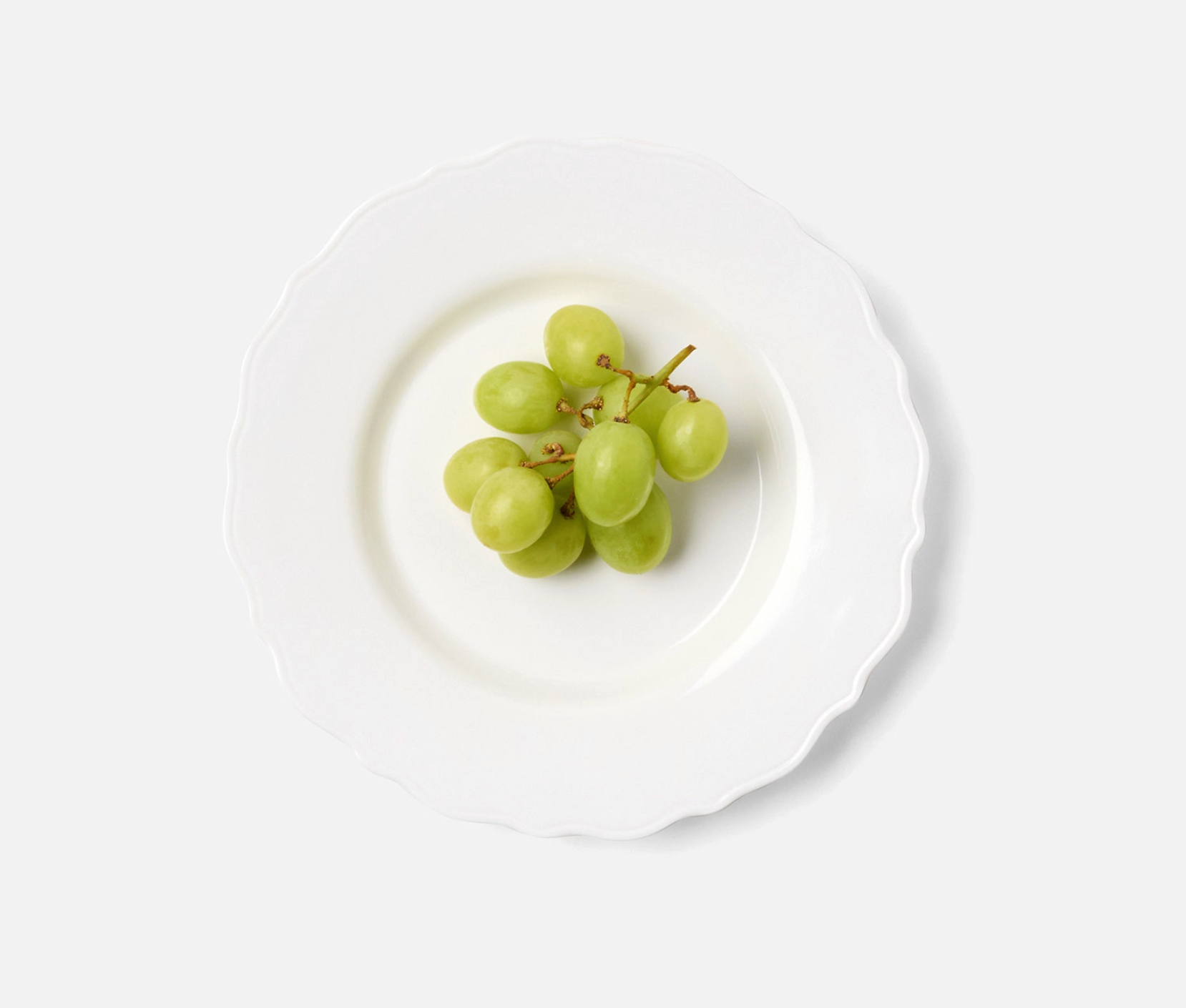 Blue Pheasant Laguna White Melamine Dinnerware - Set of 4