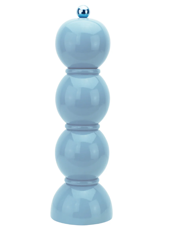 Addison Ross 24 cm Bobbin Salt or Pepper Grinder Periwinkle
